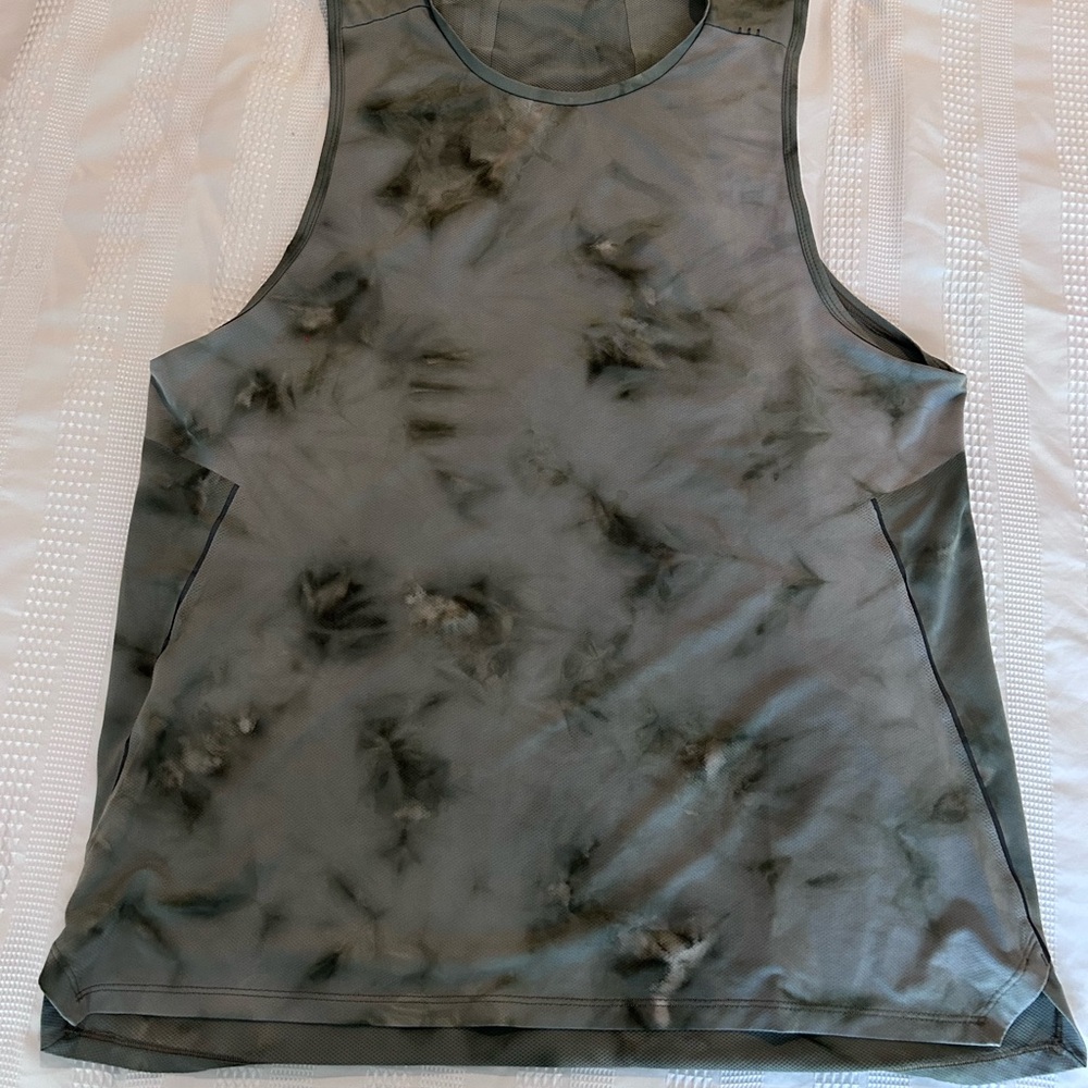 Gray Tie-Dye Lululemon Tank Top